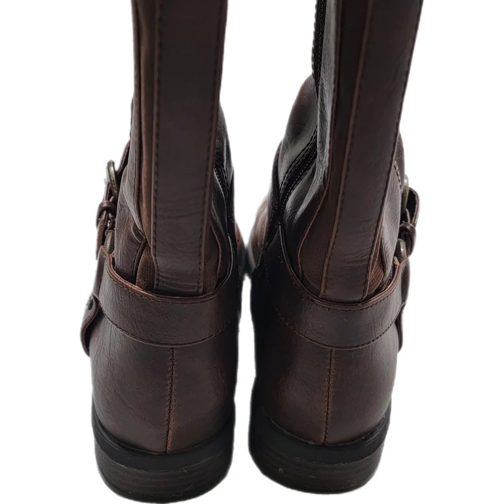 G by Guess Womens Harson Faux Leather Over-The-Knee Boots Brown Size 9 medium - Picture 5 of 14